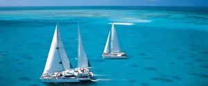sailing the great barrier reef